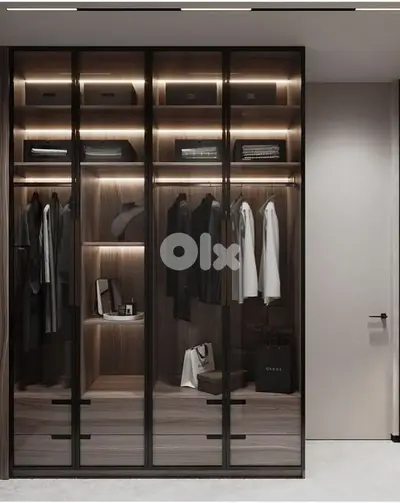 glass closet