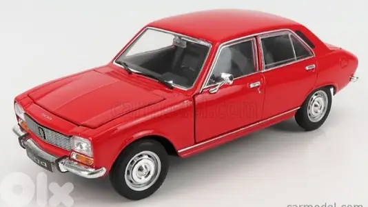 Peugeot 504 1974 diecast car model 1;24