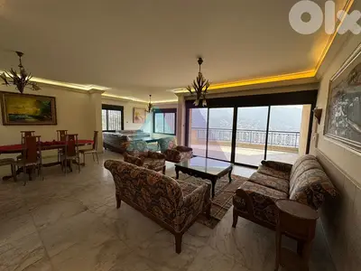 4bedroom furnished apartment+sea view 4rent in Admaشقة للايجار في ادما