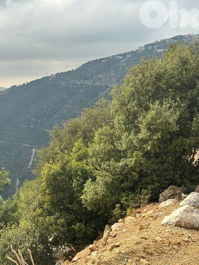 Land For Sale In Broumana 3400m2 ارض في برمانا للبيع