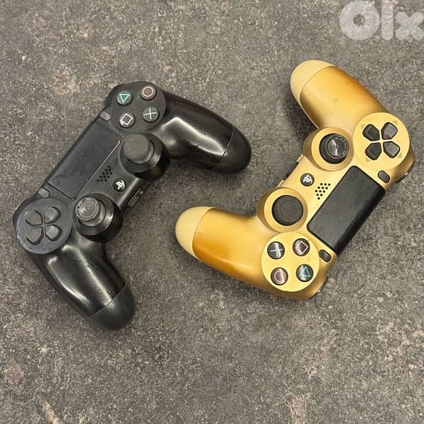 PS4 slim 1TB + 2 controllers + PS4 Headset 2
