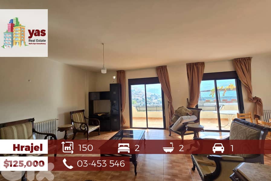 Hrajel 150m2 | Well Maintained | Mountain View | Calm Area | DA | 0
