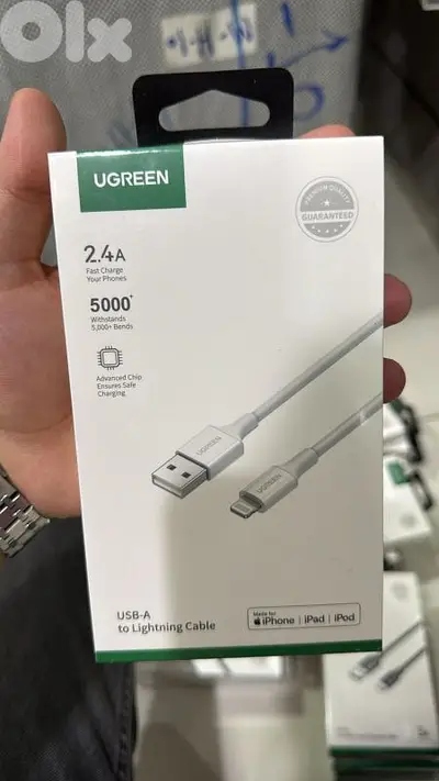 Ugreen usb-a to lightning 2m white