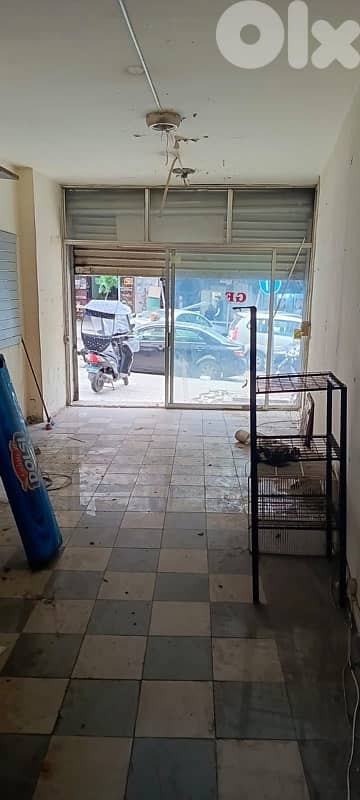 مستودع مع محل طريق الجديده منطقه السبيل