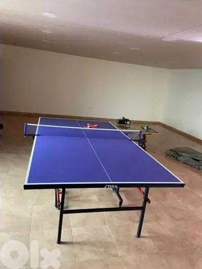 طاوله بينغ بونغ ستيغا طاوله بتريح الراس وبسعر العاديه