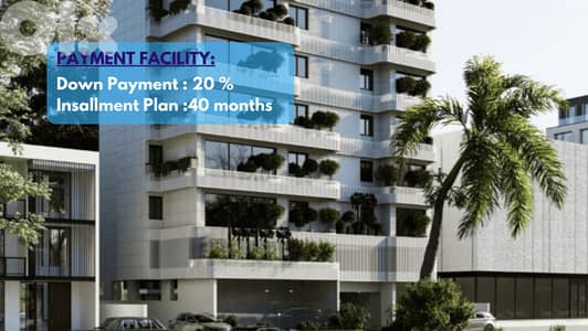 A new Project 185m2 Apartment 4sale in Rawche - شقق للبيع في الروشة