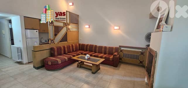 Faraya 85m2 | Furnished Chalet | Mountian View | Well Maintained | DA