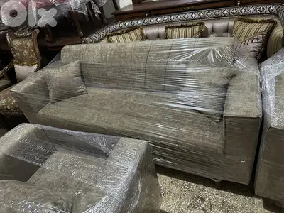 طقم كنبايات شغل توصاية خشب شوح اسفنج إكسترا جديد