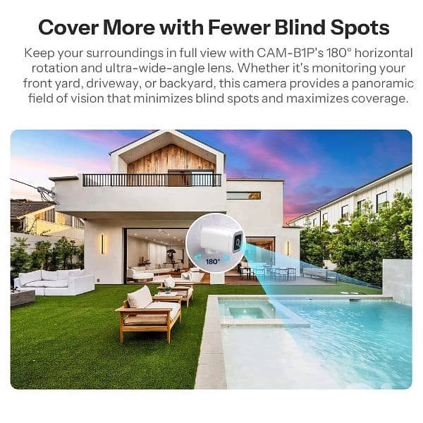 sonoff Outdoor Smart Security Camera CAM-B1P 3