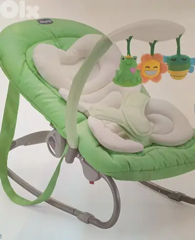 Chicco chair and bouncer