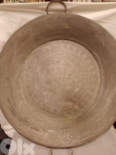 منسف قديم نحاس أحمر