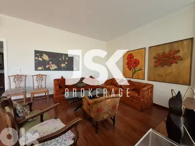 L17363 - Spacious Apartment For Sale In Zouk Mikael