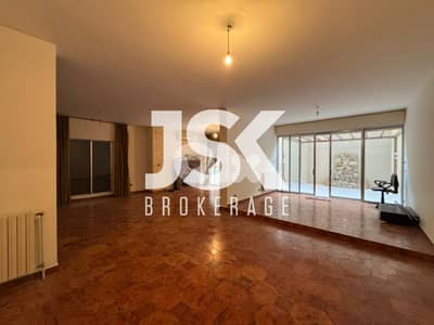 L19692 - Spacious Apartment With Terrace For Sale in Broumana