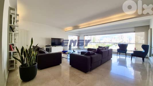 Apartment for Rent Achrafieh | High Floor | Fully Furnished |3 Master
