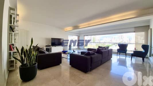 Apartment for Rent Achrafieh | High Floor | Fully Furnished |3 Master
