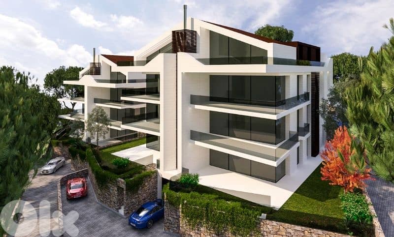 Luxurious 190SQM + 150SQM garden in Ain Saadeh for sale 0