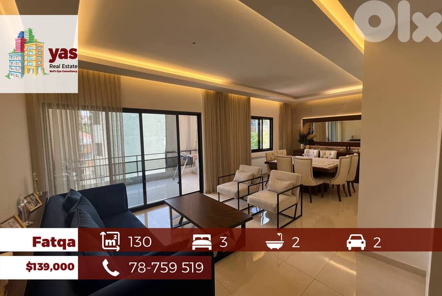 Fatqa 130m2 | Prime Location | Decorated | Classy Area | EH/IV 0