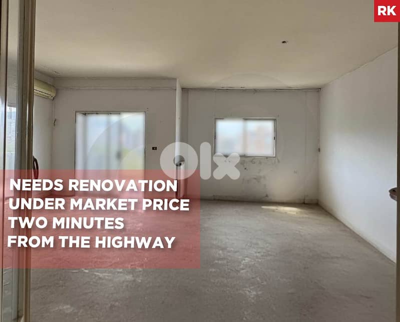 Spacious 175 SQM Apartment In Antelias For Sale REF#RK126123 0