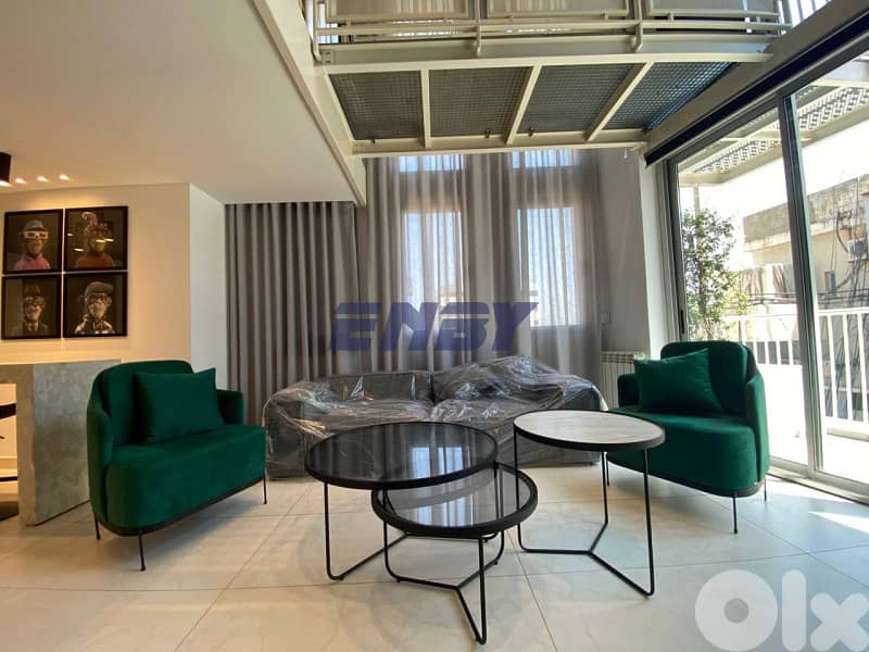 Loft for Rent in Achrafieh | Unique Style Apartment | Fully Furnished 0