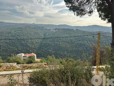 Land for Sale in Ouyoun Broumana 1618m2 ارض للبيع في العيون برمانا