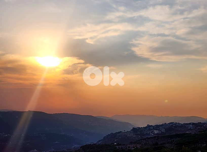 2,900 SQM Land in Mtein, Metn Overlooking the Mountains and the Ocean 0