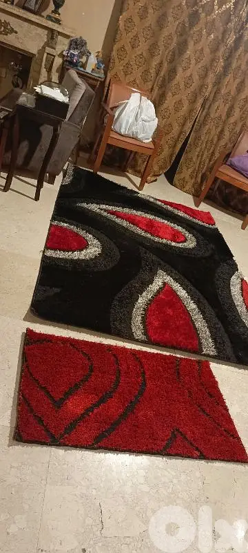سجاده خيط طويل قياس 235×165 مع دعسات عدد 2 السعر70$