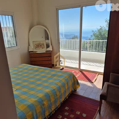 Apartment for rent in Ajaltoun GH177 شقة مفروشة للإيجار في عجلتون