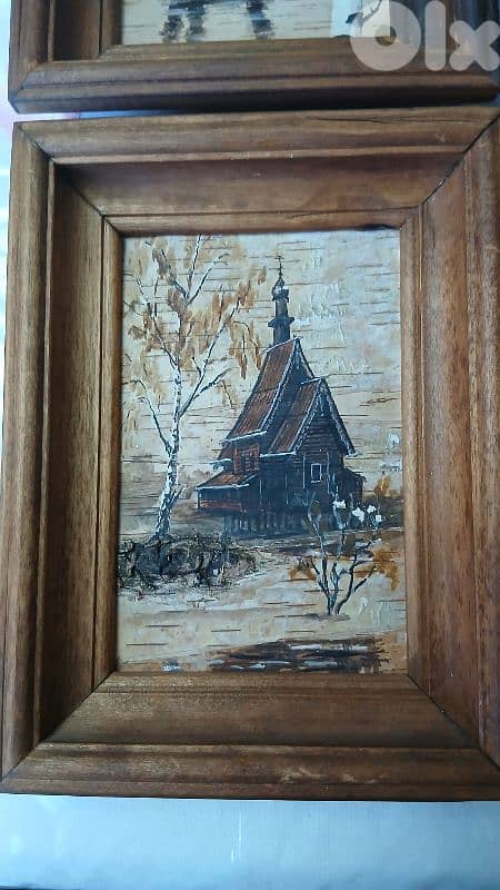 BIRCH BARK, painting 0