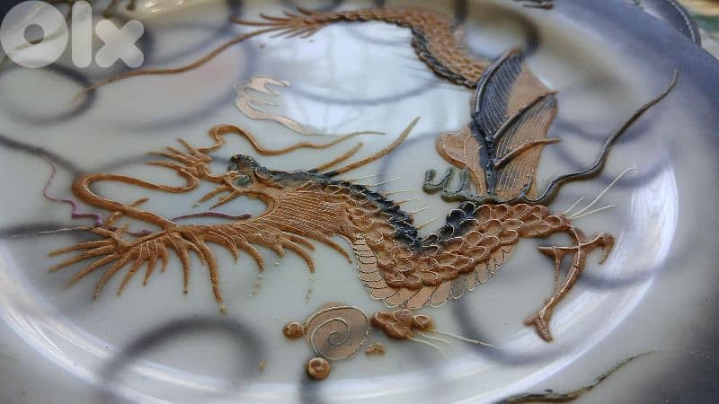Japanese Moriage Dragonware 4