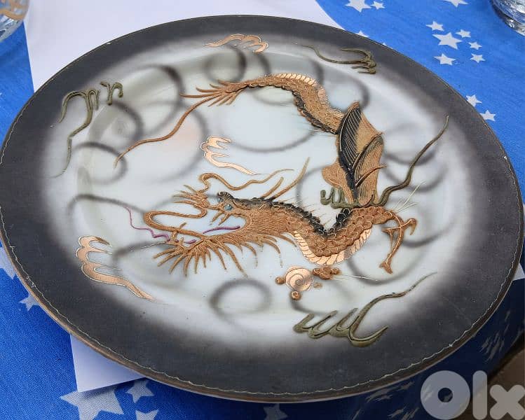 Japanese Moriage Dragonware 1