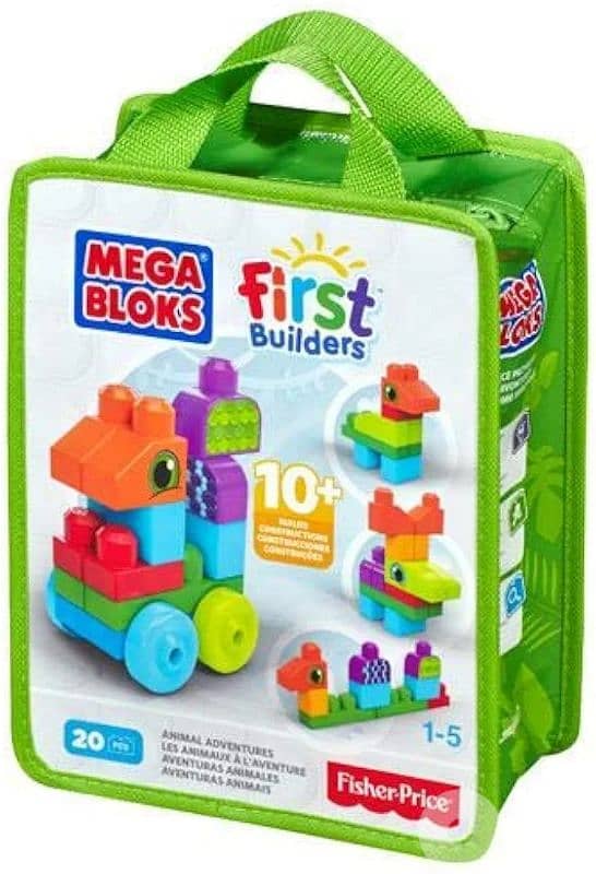 mega bloks , fischer price builder set 20pc 0