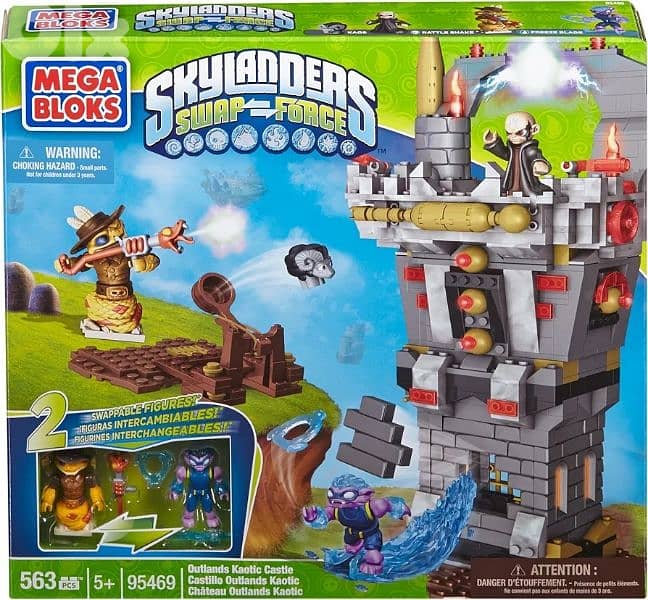 mega bloks skylanders builder set 563pc 0