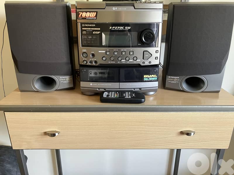 PIONEER Stereo CD Cassette Deck Player 0