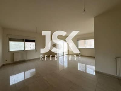 L19727 - Spacious Apartment With Terrace For Rent in Mansourieh