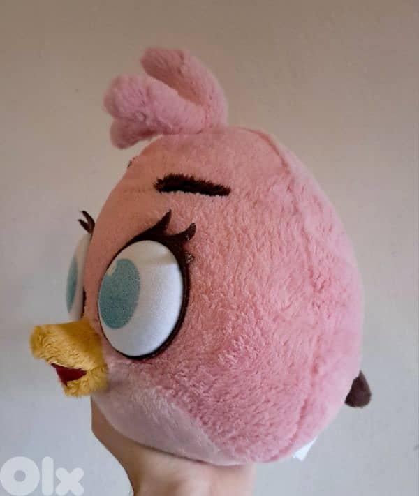 Original Angry Birds Rovio Pink Plush Toy 0