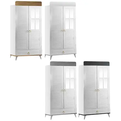 Wooden Baby Closet Treasury - خزانة خشبية للأطفال