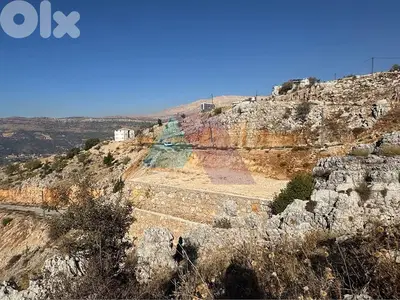 1300 m2 land+mountain view 4sale in Zaarour - أرض للبيع في الزعرور