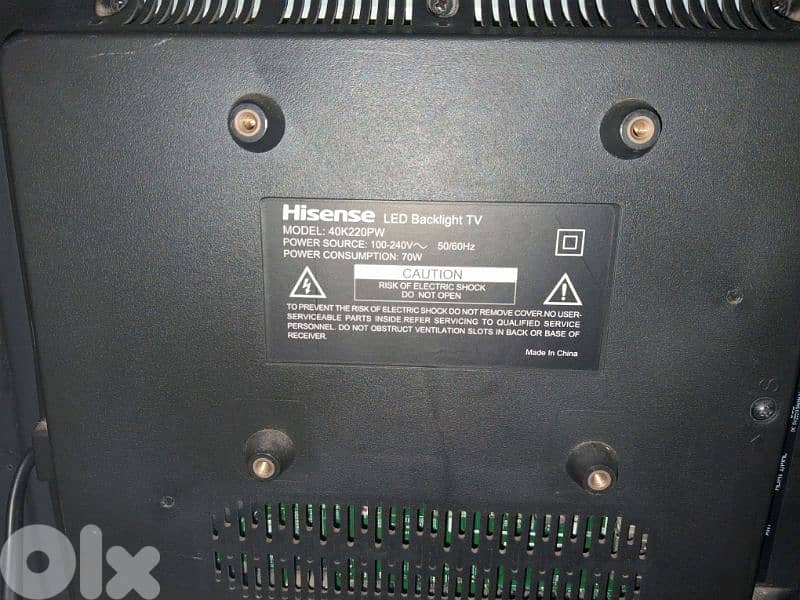Hisense 43 inch TV 2