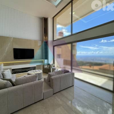 360 m2 triplex apartment+terrace+sea view 4sale in Ain Saade-عين سعادة