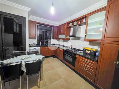 Fully Furnished Apartment in Mazraat Yachouh, Metn with Sea View