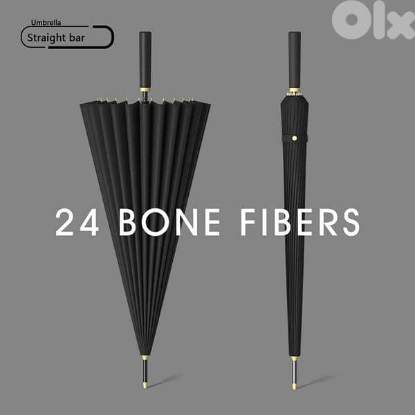 top quality automatic windproof umbrella 48k bones شمسية شماسي 0
