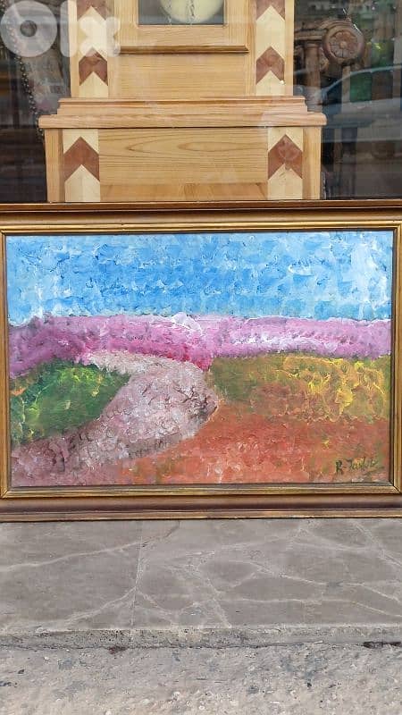 لوحة رسم زيتي 1