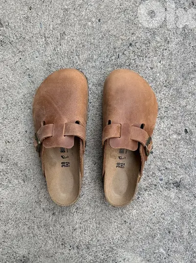 Birkenstock Boston Nubuk Authentic coffee Brown 76969037