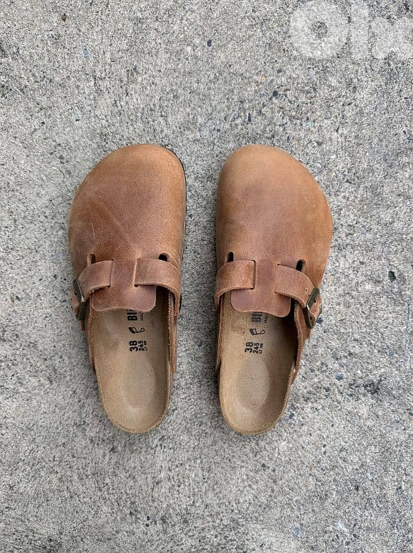 Birkenstock Boston Nubuk Authentic coffee Brown 76969037 0