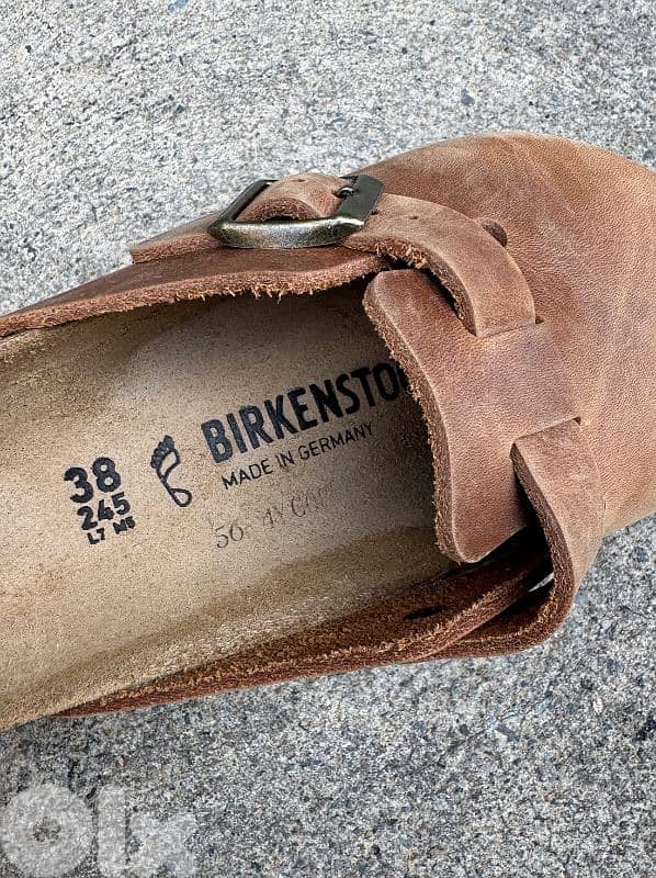 Birkenstock Boston Nubuk Authentic coffee Brown 76969037 2