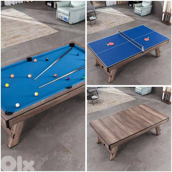 billiard, pingpong ,table, (3 IN 1) 0