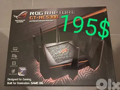 Gaming Router Asus Rog Rapture GT-AC5300 Gaming Router Asus Rog Rapture GT-AC5300