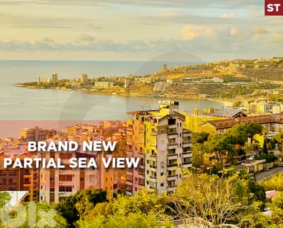 BRAND NEW - PARTIAL SEA VIEW - Jounieh Sahel Alma REF#ST128599