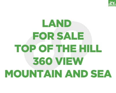 Flat Land – 360° Mountain & Sea View- Zgharta _ Akbe REF#ZY128564