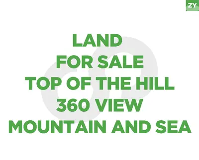 Flat Land – 360° Mountain & Sea View- Zgharta _ Akbe REF#ZY128564